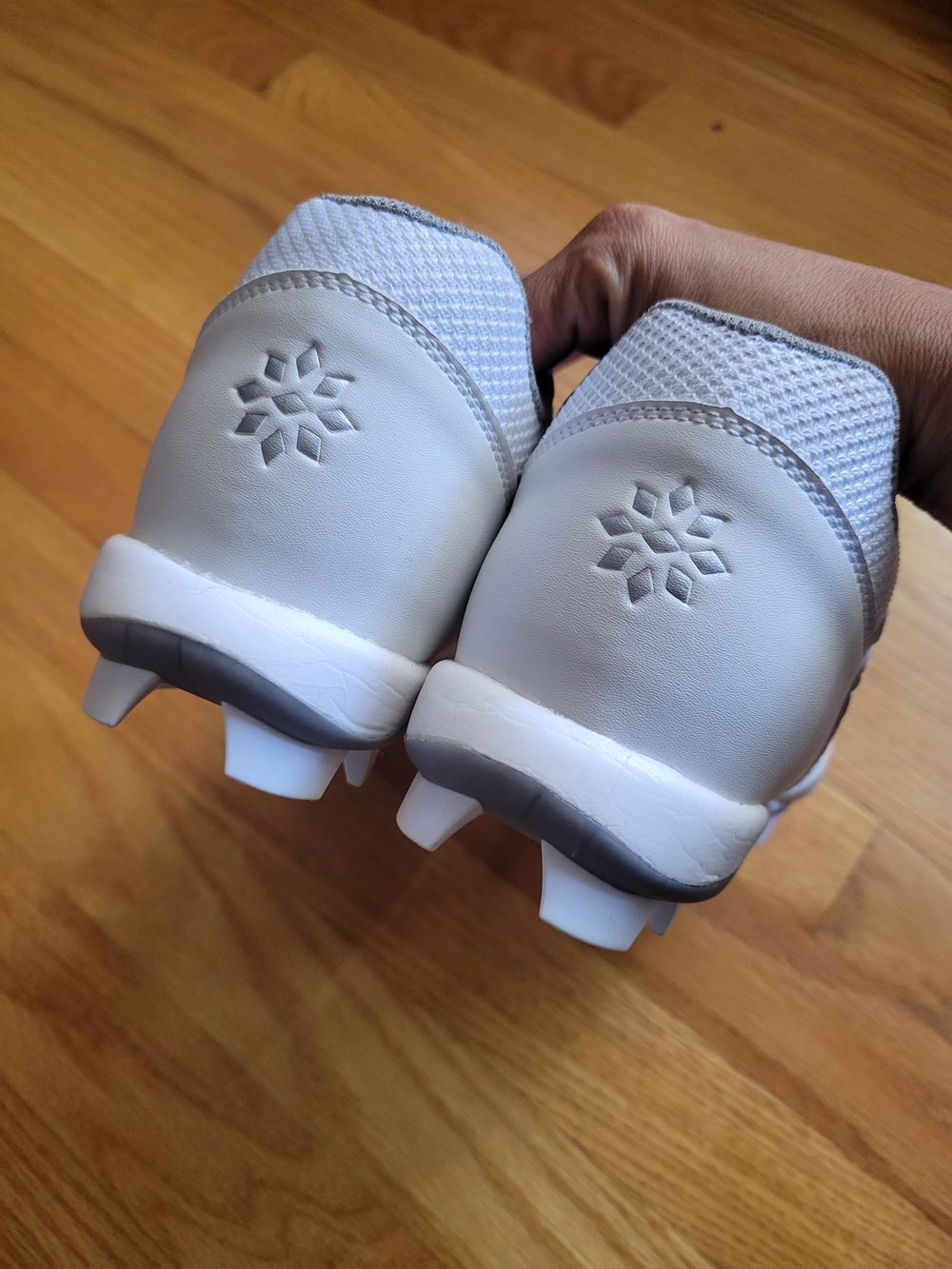 RIP-IT Ringor Diamond Softball Cleat Cleats Molded Girls White/White -Size 10 - Picture 5 of 10